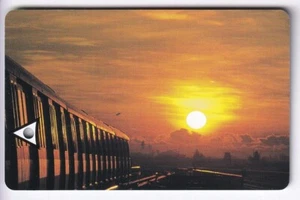 CARTE / CARD TRANSPORT .. SINGAPOUR SINGAPORE SMRT METRO SUNSET 1993 MAGNETIQUE - Imagen 1 de 1