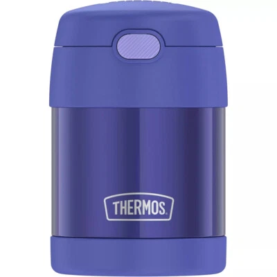 Termo 10 oz. Tarro de comida de acero inoxidable con aislamiento al vacío Funatainer para niños Foto 1 de 4