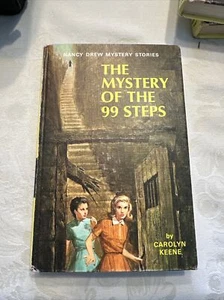 Print Error - Upside Down & Backwards The Mystery of the 99 Steps - Nancy Drew - Picture 1 of 7