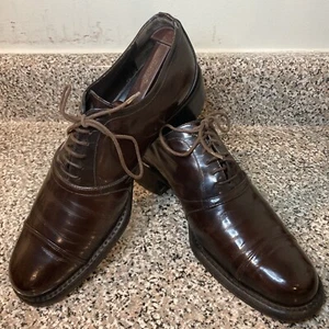 Zapatos Oxford con cordones de cuero pulido Prada para mujer talla US 7 EUR 38 GUC - Imagen 1 de 20
