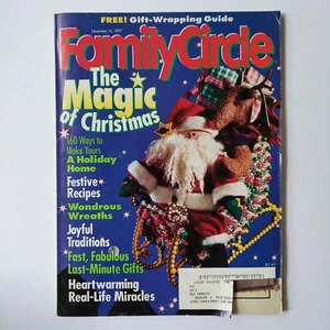 FAMILY CIRCLE Magazine DECEMBER 16, 1997, MAGIC OF CHRISTMAS, HOLIDAY HOME 90's - Imagen 1 de 7