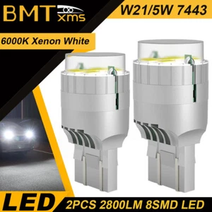 2pcs 7440 7443 LED Backup Reverse Light Bulbs Kit for Ford Explorer 2013-2020 - Foto 1 di 9