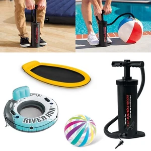 Intex Luftpumpe Double Quick 3S Doppelhub-Pumpe Handpumpe Luftbett Luftmatratze - Bild 1 von 3