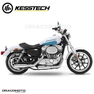 Harley XL 1200 T ABS Super Low 2014-2016 Scarico KESSTECH Cromato 140-2352-71... - Picture 1 of 6
