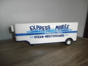 REMORQUE DE SEMI  SEULE : 1 ESSIEUX FRIGO EXPRESS MAREE 1/43e - Imagen 1 de 4