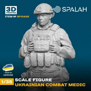 Figura Médico de Combate Ucraniano Escala Figura 1:35 Spalah SP13435 - Imagen 1 de 4