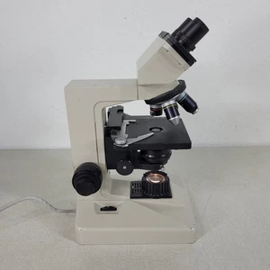 LOADED TESTED Nikon Alphaphot YS-2 Binocular Microscope E4 E10 E40 E100 - Picture 1 of 15