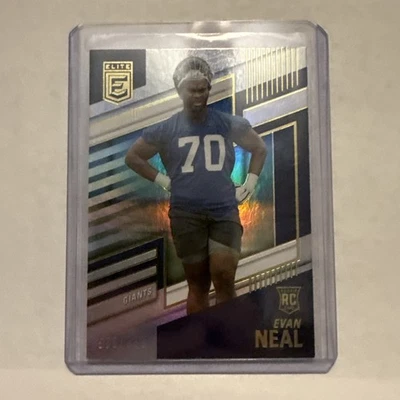 2022 Panini Donruss Elite Rookies /999 Evan Neal #133 Rookie RC - Image 1 of 2