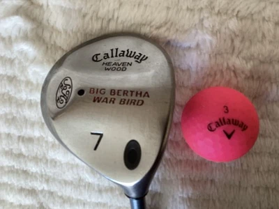Callaway Hombres Madera 7 Big Bertha War Bird Heavenwood RCH 90 Grafito R-Flex Derecha Foto 1 de 4
