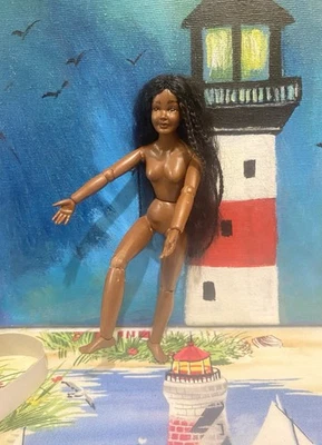 Casa de muñecas miniatura HEIDI OTT AA negra africana 1:12 de colección difícil de encontrar Foto 1 de 4