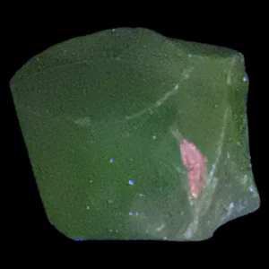 Pink Translucent Art Glass Cullet Glowing Manganese Slag Glass #5GL221 - Picture 1 of 8