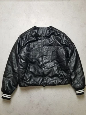 Fubu 05 Varsity Faux Leather Jacket Men's Size M - Image 1 of 4