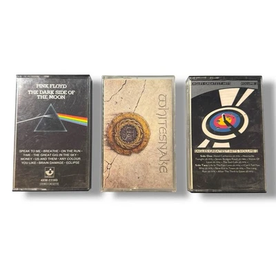 Lot 3 Cassettes - Pink Floyd Whitesnake Eagles - Image 1 of 4