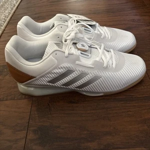 Size 14.5 - adidas Leistung 16 II Boa White Silver NWT QC1771 - Picture 1 of 11