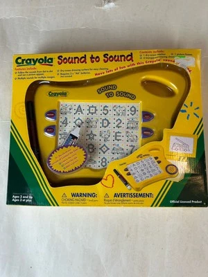 Crayola Sonido a Sonido Tablero Electrónico de Aprendizaje Escritura Borrado en Seco Nuevo Sellado Foto 1 de 4