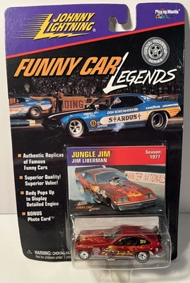 Johnny Lightning Funny Car Legends Jungle Jim Liberman 1:64 Diecast (B14) - Image 1 of 3