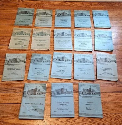 Lot of 18 Vintage International Correspondence Schools Scranton PA Texts 1950s - Image 1 of 4