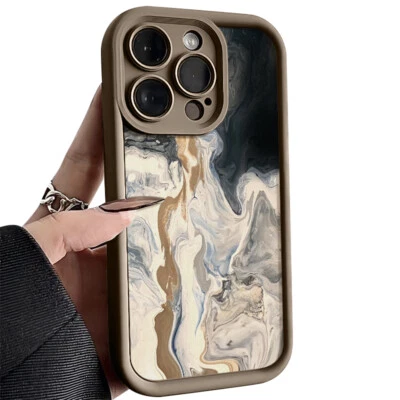 Marble For iPhone 17 16 15 Pro Max 14 Plus 13 12 11 XR XS Shockproof Case Cover - Image 1 of 4