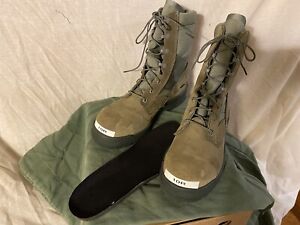 Thorogood AF Military Size 10R,Steel Toe ,Combat Work boot,Sage Green. Hot Wx