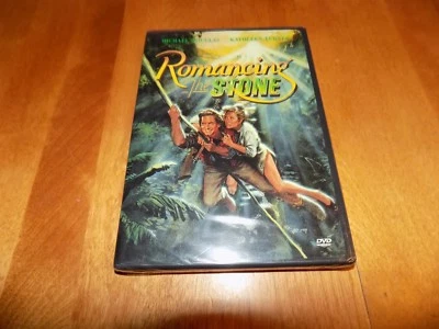 ROMANCING THE STONE Michael Douglas Kathleen Turner Adventure DVD SEALED NEW - Image 1 of 2
