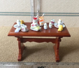 Reutter Porzellan Breakfast Table Ex Display Piece 1/12 Dolls House - Picture 1 of 5
