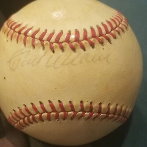 Earl weaver signed baseball autographed game used ball signature authentic - Picture 1 of 2