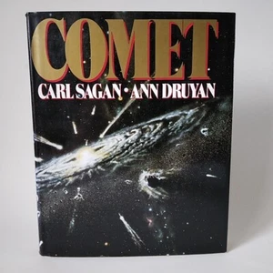1985 "Comet"-Carl Sagan, Ann Druyan Random House 1st Edition, 2nd Print HC DJ VG - Imagen 1 de 18