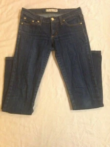Flying Monkey Jeans Womens Size 3 Dark Wash 5 Pocket Excellent Condition Stretch - Picture 1 of 12