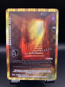THE BACKROOMS TCG KICKSTARTER HOLO - GOLDEN STAIRS 96/102 - Picture 1 of 3