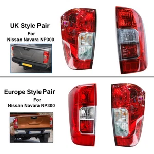 For Nissan Navara NP300 D23 2016-2021 Rear Tail Light Back Lamp Left Right Pair - Picture 1 of 38