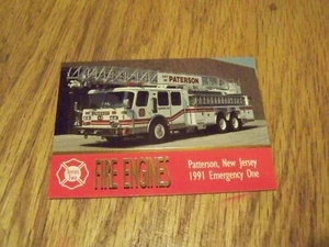 FIRE ENGINES PATTERSON, NEW JERSEY SERIES TWO TRADING CARD #175 - Picture 1 of 1