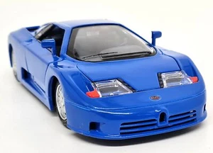 Maisto 1/24 Bugatti EB110 Blue 90s Supercar Diecast Scale Model Car - Picture 1 of 6
