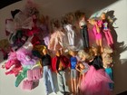 Vintage Barbie partia lalka, wiele ubrań, akcesoria