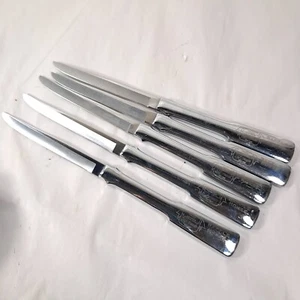 Vintage Waffle House knife set 5 Carvel Hall steak knives 25 years anniversary - Picture 1 of 8
