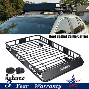 64" x 39" x 6" For Honda Rooftop Cargo Carrier Basket Roof Rack Luggage Holder - Picture 1 of 12