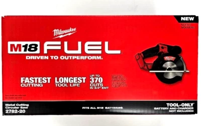 Milwaukee NEW IN BOX 2782-20 FUEL Brushless Circular 5 3/8 Metal Saw M18 18 Volt - Image 1 of 4
