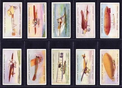 Lambert & Butler AVIATION 1915 Full Set Of 25 *Good/VG Condition* - Image 1 of 4