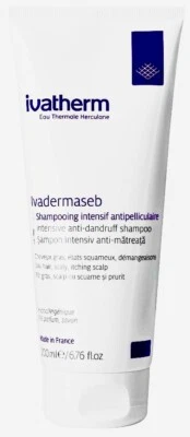 Ivatherm ivadermaseb champú anticaspa intensivo regula el enrojecimiento peeling Foto 1 de 2