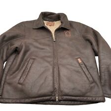 Outback Trading Company Jacket Mens Medium Ranches Microsuede Western Lined Coat