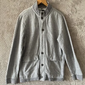 BOSTON CREW MENS JACKET BUTTON UP LONG SLEEVE SIZE MEDIUM CHEST 39IN - 41IN - Picture 1 of 13
