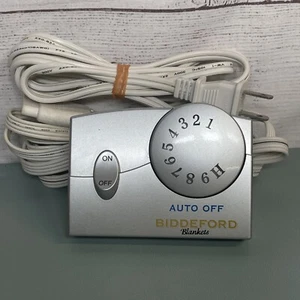 Cannon Biddeford Sealy TC11BA Electric Blanket Controller SILVER 4 PIN - TESTED - Picture 1 of 3