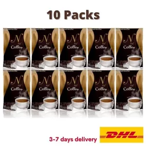 10 packs N Ne Coffee Instant Espresso Coffee Powder Weight Management No Sugar - Picture 1 of 9