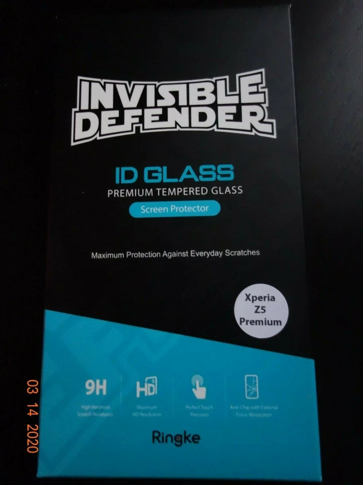 Ringke Invisible Defender Tempered Glass Screen Protector Sony Xperia Z5 Premium - Image 1 of 4
