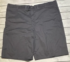 NUEVO DICKIES Pantalones Cortos de Trabajo para Hombres Talla 46 Largo GRIS OSCURO Ligero Mecánico Flex Etiquetas - Imagen 1 de 9