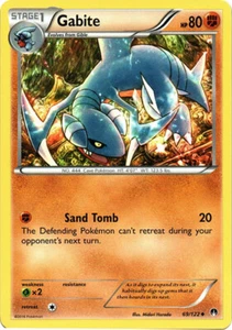 Pokemon - Gabite - 69/122 - Uncommon - XY - BREAKPoint - NM - Picture 1 of 1