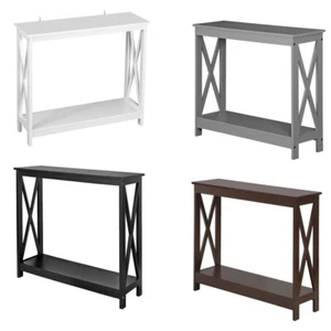 Multi-Color Console Table For Entryway Storage Shelf Entry Accent Sofa Modern - Picture 1 of 33