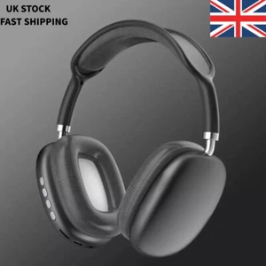 Bluetooth Headphones Wireless Over-Ear Noise Cancelling Durable and Portable - Picture 1 of 14