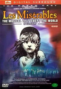 Les Miserables: The Dream Cast In Concert (1995) 10th Anniversary DVD *NEW - Picture 1 of 1