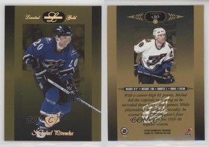 1996-97 Leaf Limited Gold Michal Pivonka #36