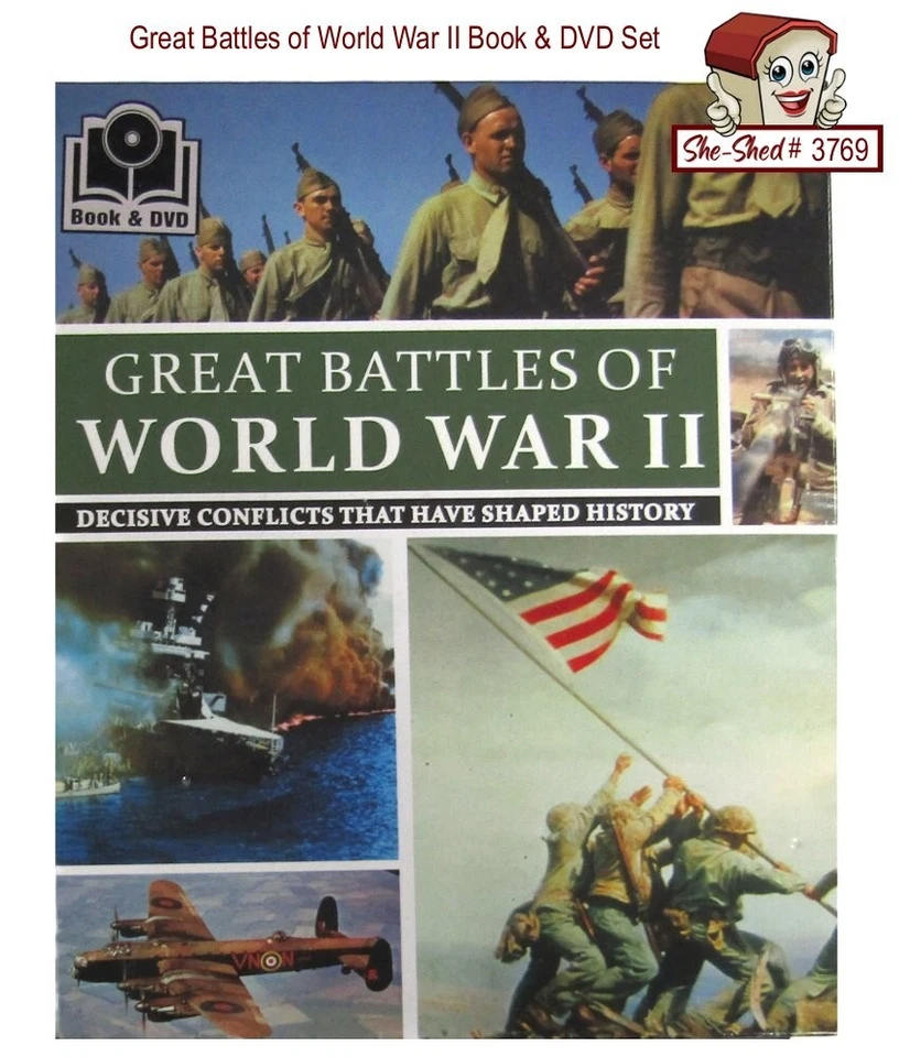 Great Battles of World War II Book & DVD Paragon 2013